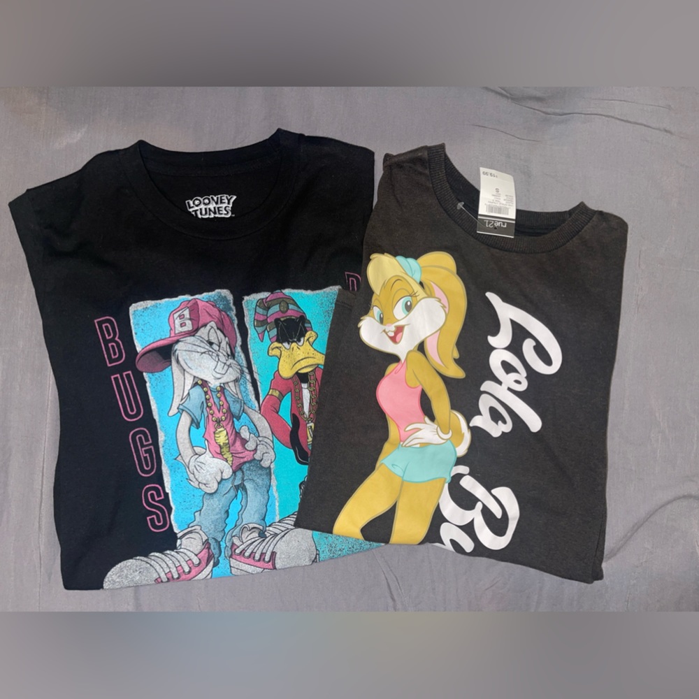 Looney Tunes Shirt Bundle x2